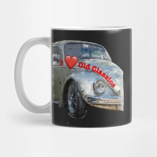 I Love Old Classic Cars Mug